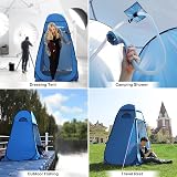 SONGMICS Portable Pop Up Tent Dressing Room Privacy Shelter Blue GPT01BU view 7