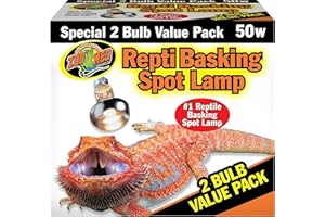 Zoo Med Repti Basking Spot Lamp Value Pack, 50 Watts
