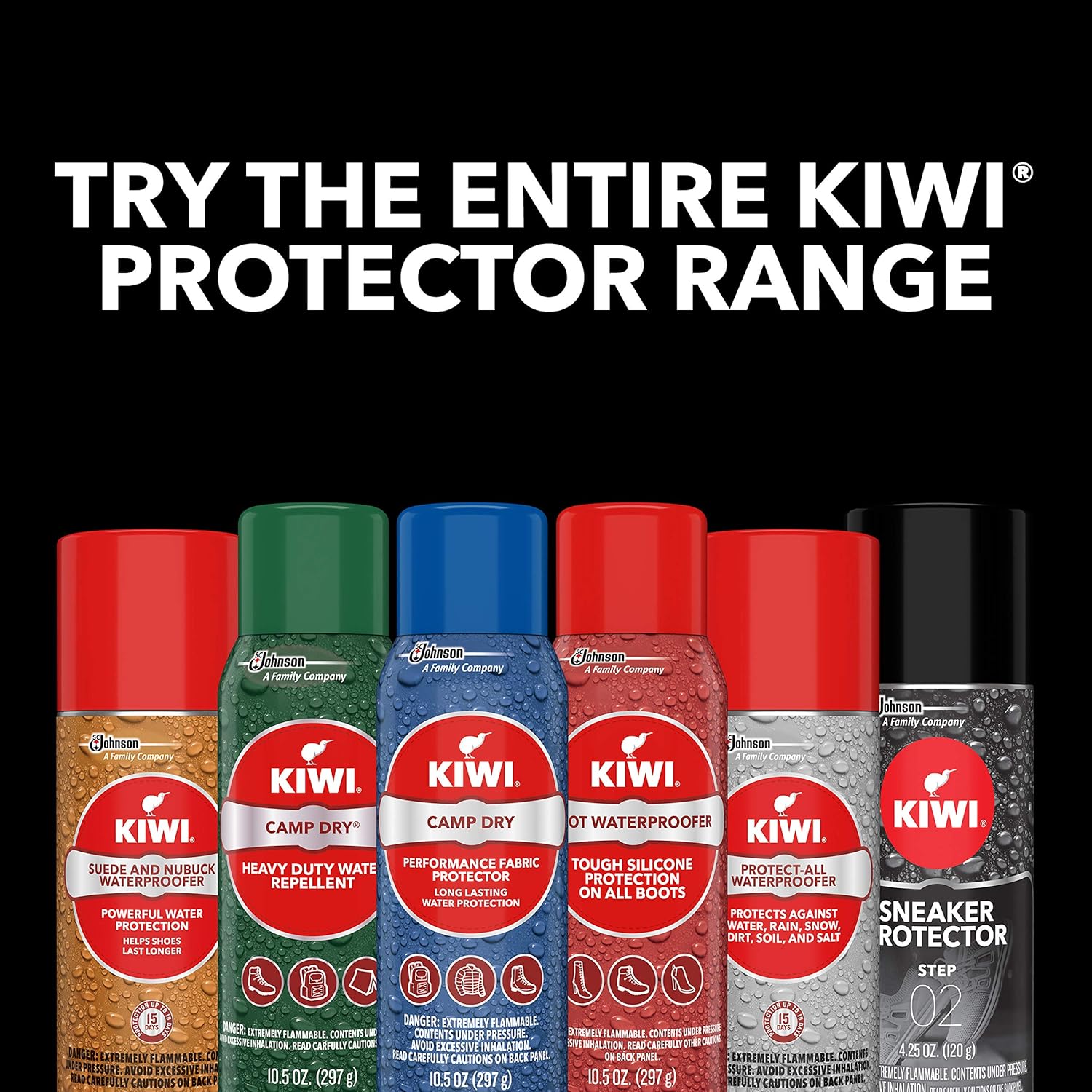 KIWI Boot Waterproofer | Water Repellent for Hunting, Hiking and Outdoor Boots | Spray Bottle | 10.5 Oz: Health & Personal Care