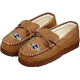FOCO Mens NFL Team Logo Moccasin Slippers