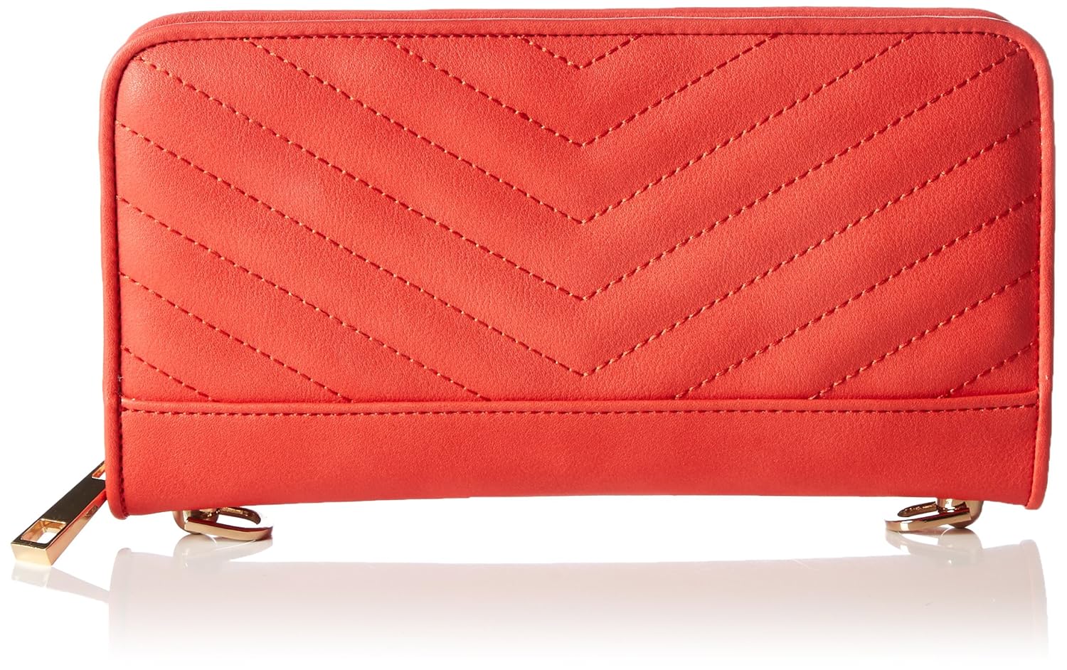 aldo red wallet