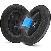 WC Freeze QC Ultra – Cooling Gel Replacement Earpads Compatible with Bose QuietComfort Ultra Gen 1 & Gen 2 by Wicked Cushions | Breathable Fabric, Extra Thick & Cool | Black