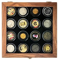 COSISO Walnut Wood Challenge Coin Presentation