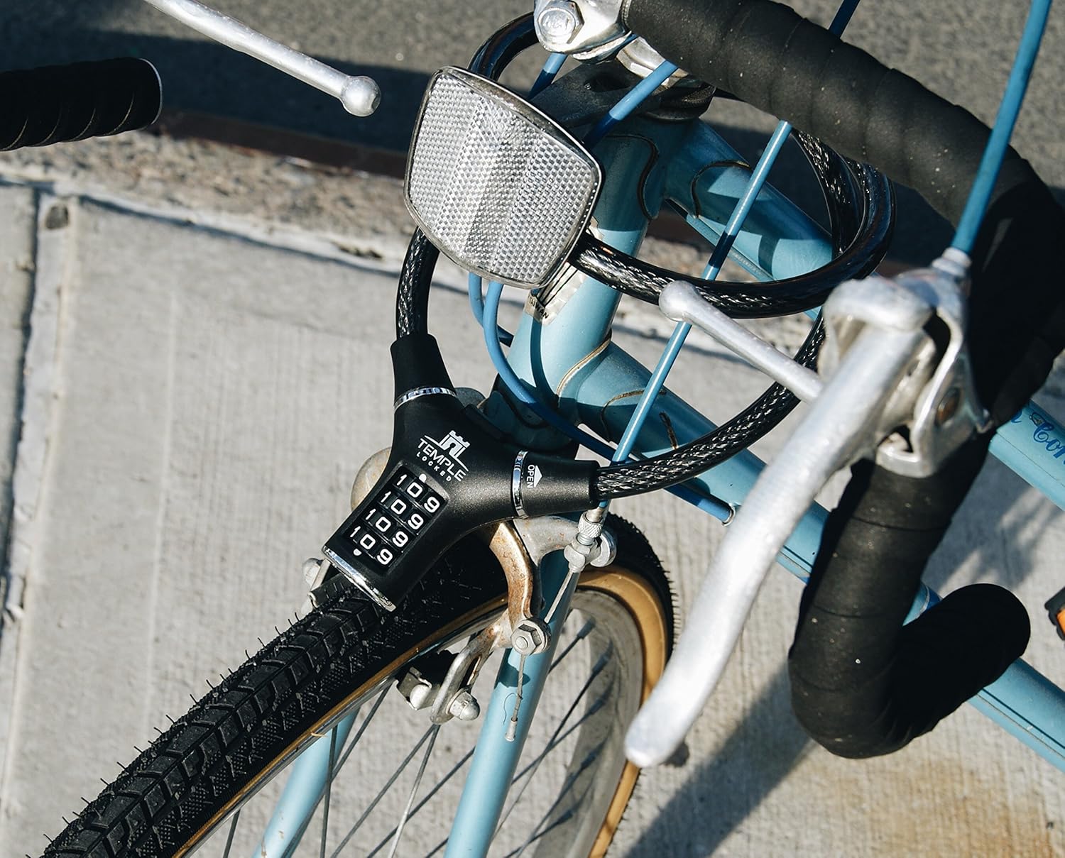 dollar store bike lock