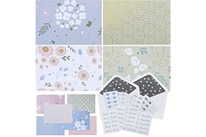Baby Nest Designs Blank Cards and Envelopes. 50 All Occasion Blank Greeting Cards Assortment with Envelope Stickers. Thank You Cards, Birthday Card, Congratulations Cards Set…