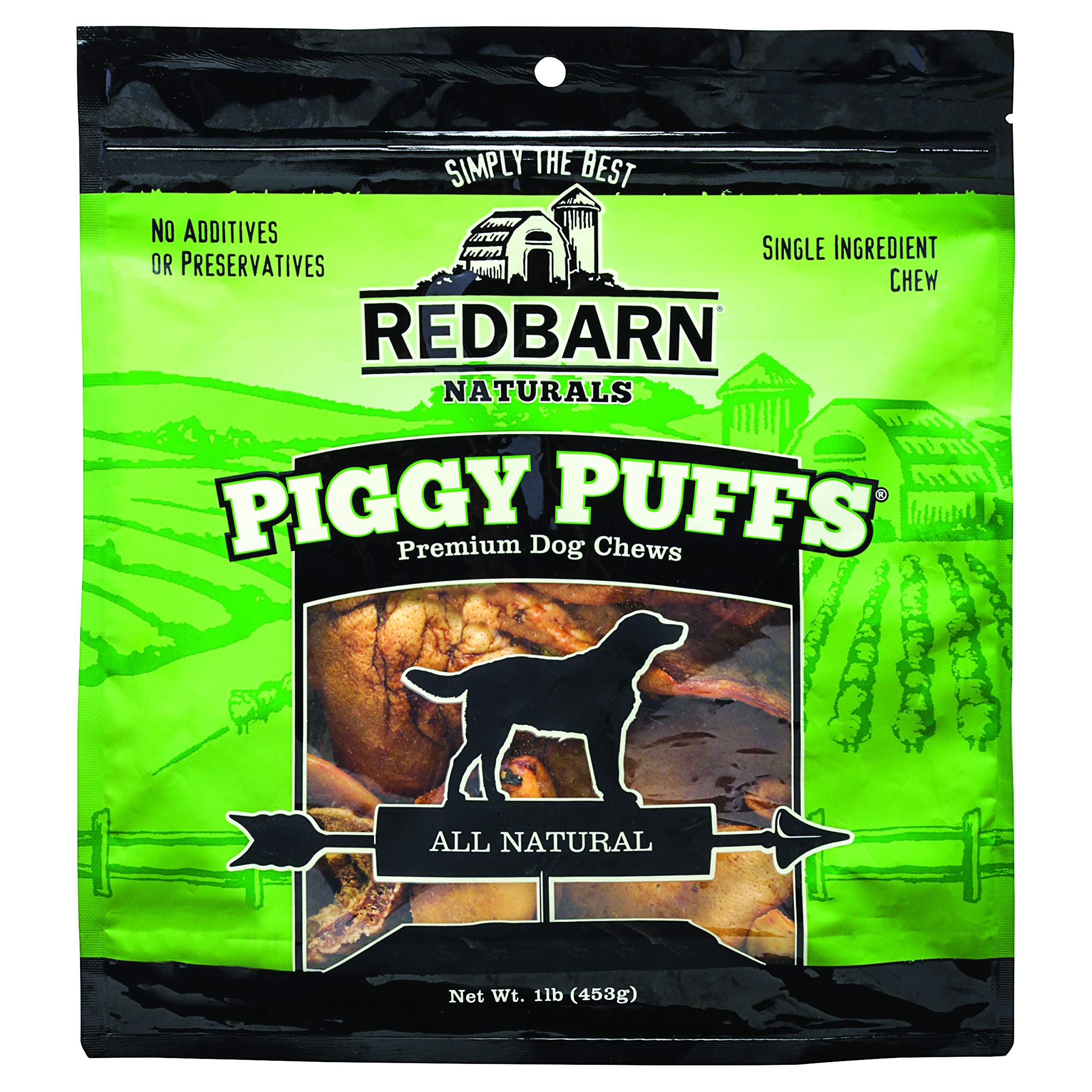 Photo 1 of **OPEN, INCOMPLETE** Redbarn Piggy Puff Dental Chews, 1 Pound