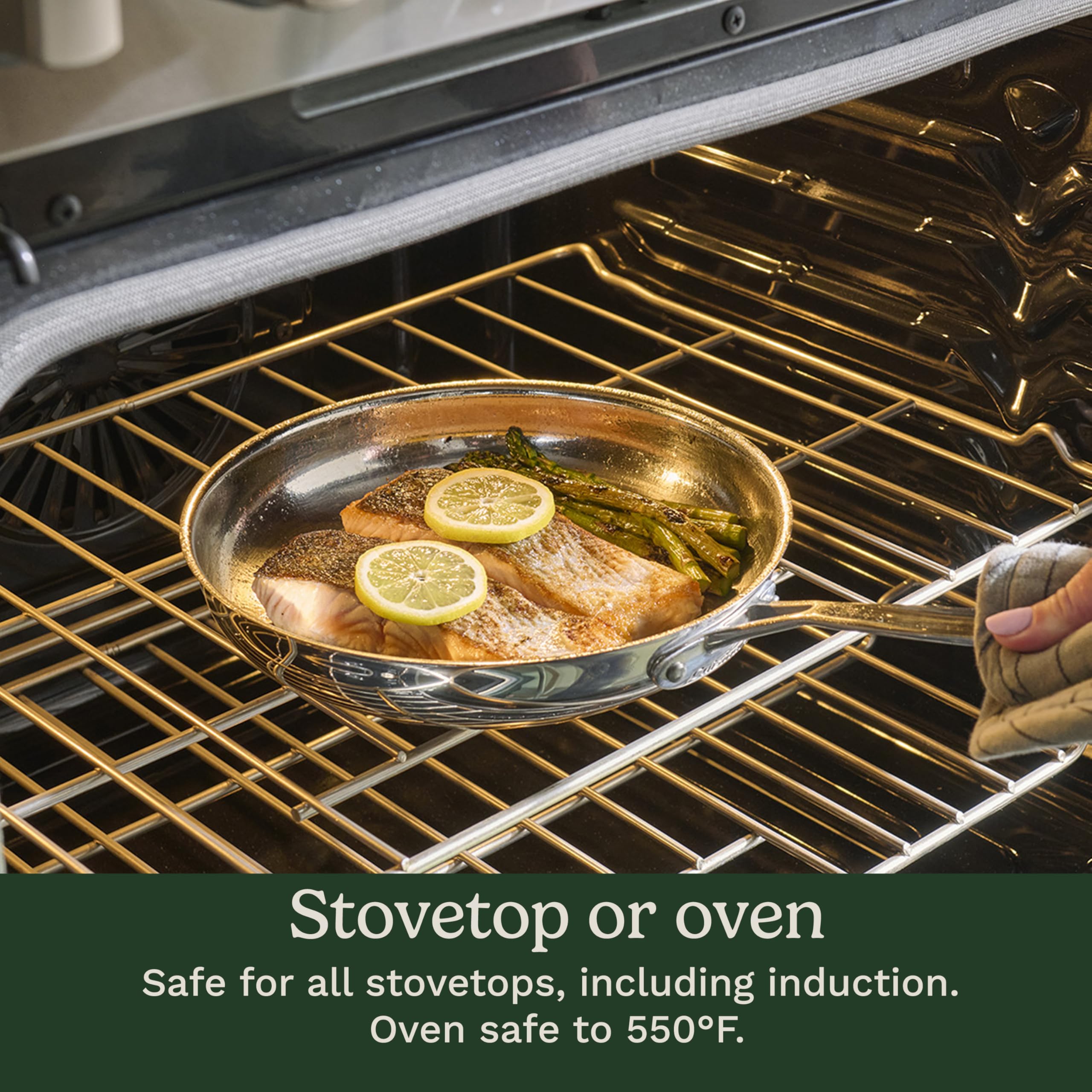 Cuisinart 77-11G Stainless Steel 11-Piece Set Chef's-Classic-Stainless-Cookware-Collection