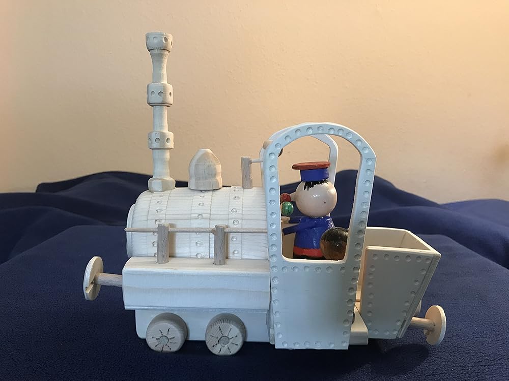 Lokomotive Emma Jim Knopf und Lukas aus Holz Amazon.de