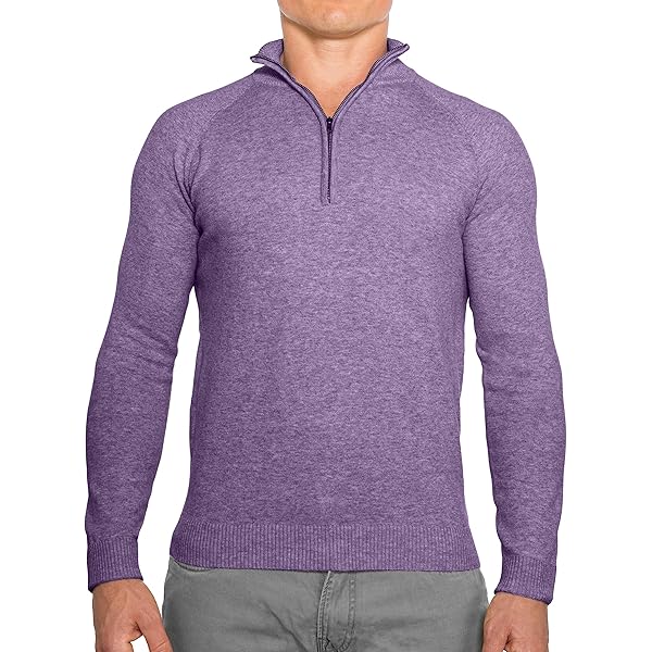 Member's Mark Mens Casual Quarter-Zip Pullover (as1, Alpha