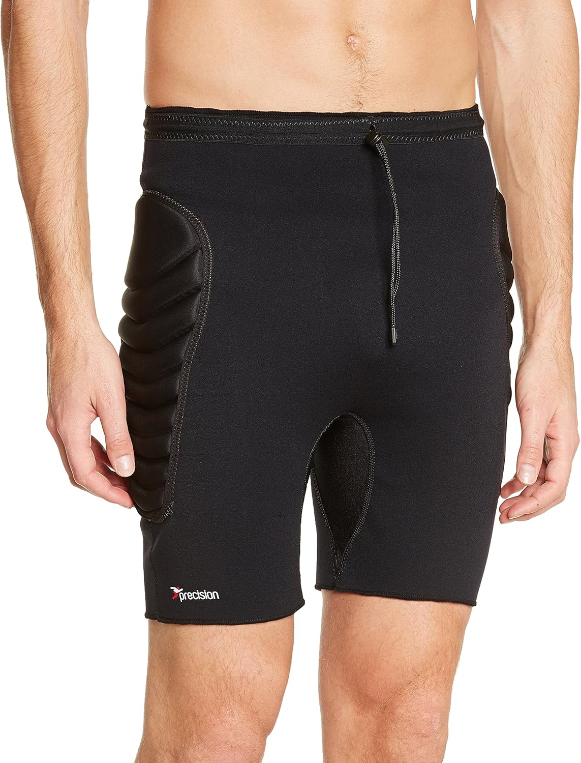 Mens Precision Neoprene Padded Goalkeeper Undershorts for Soccer