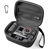STARTRC VCR Carrying Case For Insta360 Ace Pro 2 Xplore Grip Pro Bundle Bag | Accessoires Portable Travel Hard Shell Splashproof Storage 2 Batteries With Carabiner &amp; Wrist Strap ( Xplore Grip Pro Case)