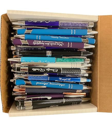 50 Wholesale Pens, Ink Pens, Ballpoint, Misprint