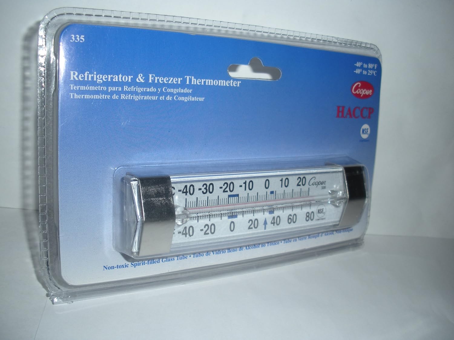 Cooper HACCP Refrigerator & Freezer Thermometer Industrial