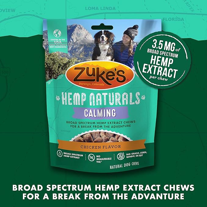 Zukes calming treats for dogs Clearance