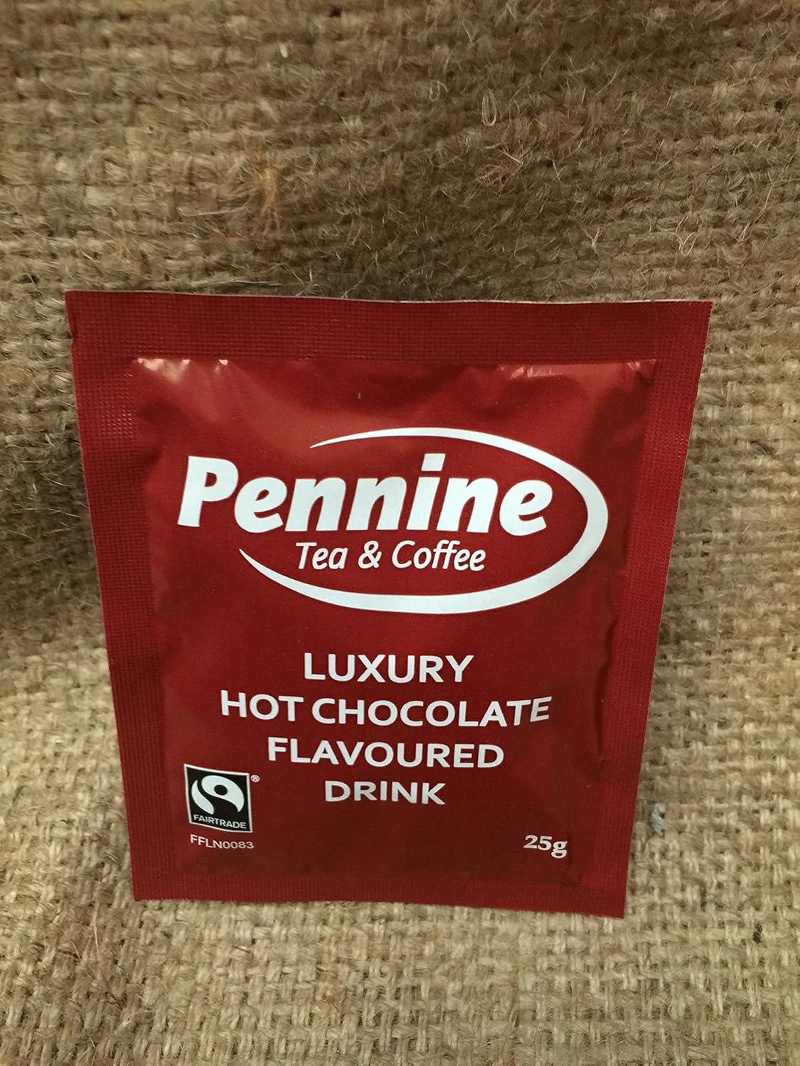 Luxury Hot Chocolate Flavour Drink Sachets Fairtrade 100x25g Sachets