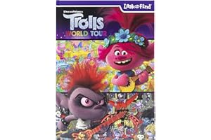 DreamWorks Trolls World Tour Poppy, Branch, and More! - Look and Find Activity Book - PI Kids