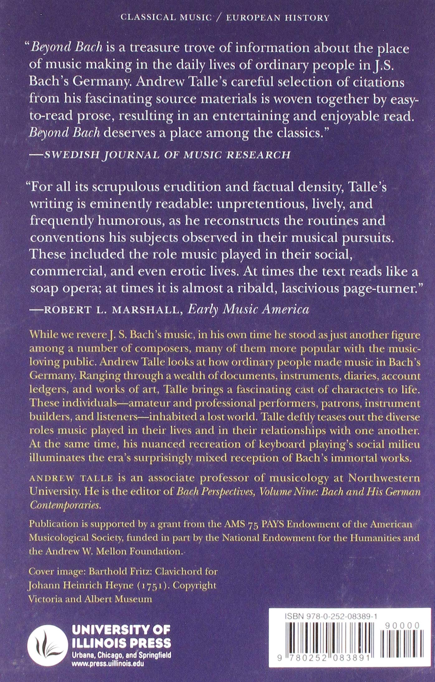 Beyond Bach Music And Everyday Life In The Eighteenth Century