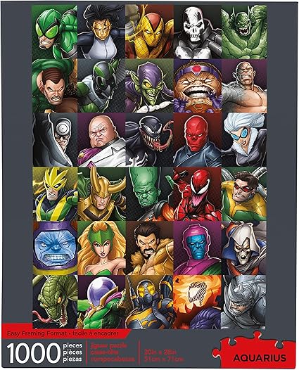 rompecabezas 1000 piezas marvel