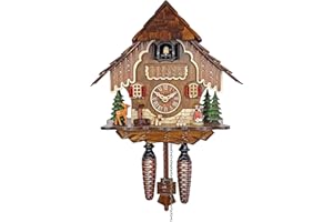HerrZeit by Adolf Herr Quartz Cuckoo Clock - in The Black Forest AH 21 QM