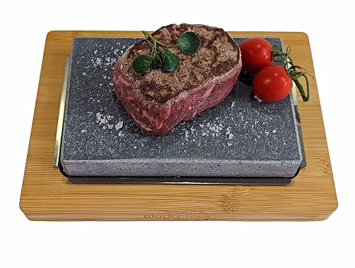Best Rocks For Cooking Black Rock Grill Restaurant-Grade Hot Stone Set - Extra-Thick Lava ...