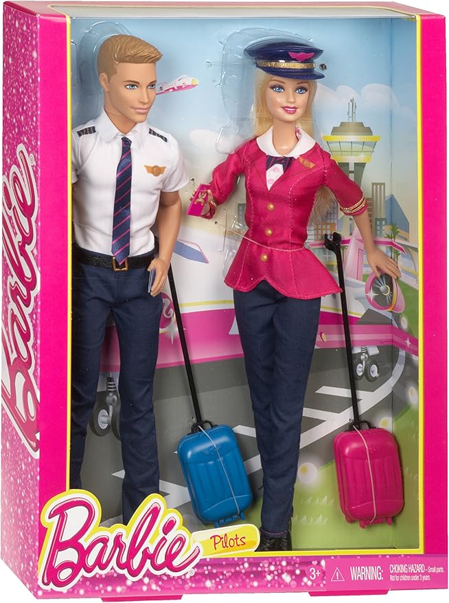 Barbie et ken pilote de ligne Clearance