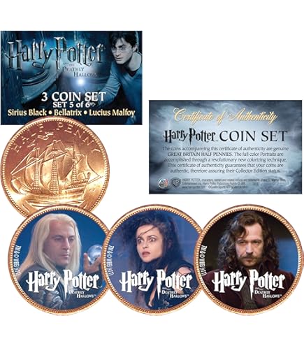 Amazon.com: Harry Potter DEATHLY HALLOWS Colorized British