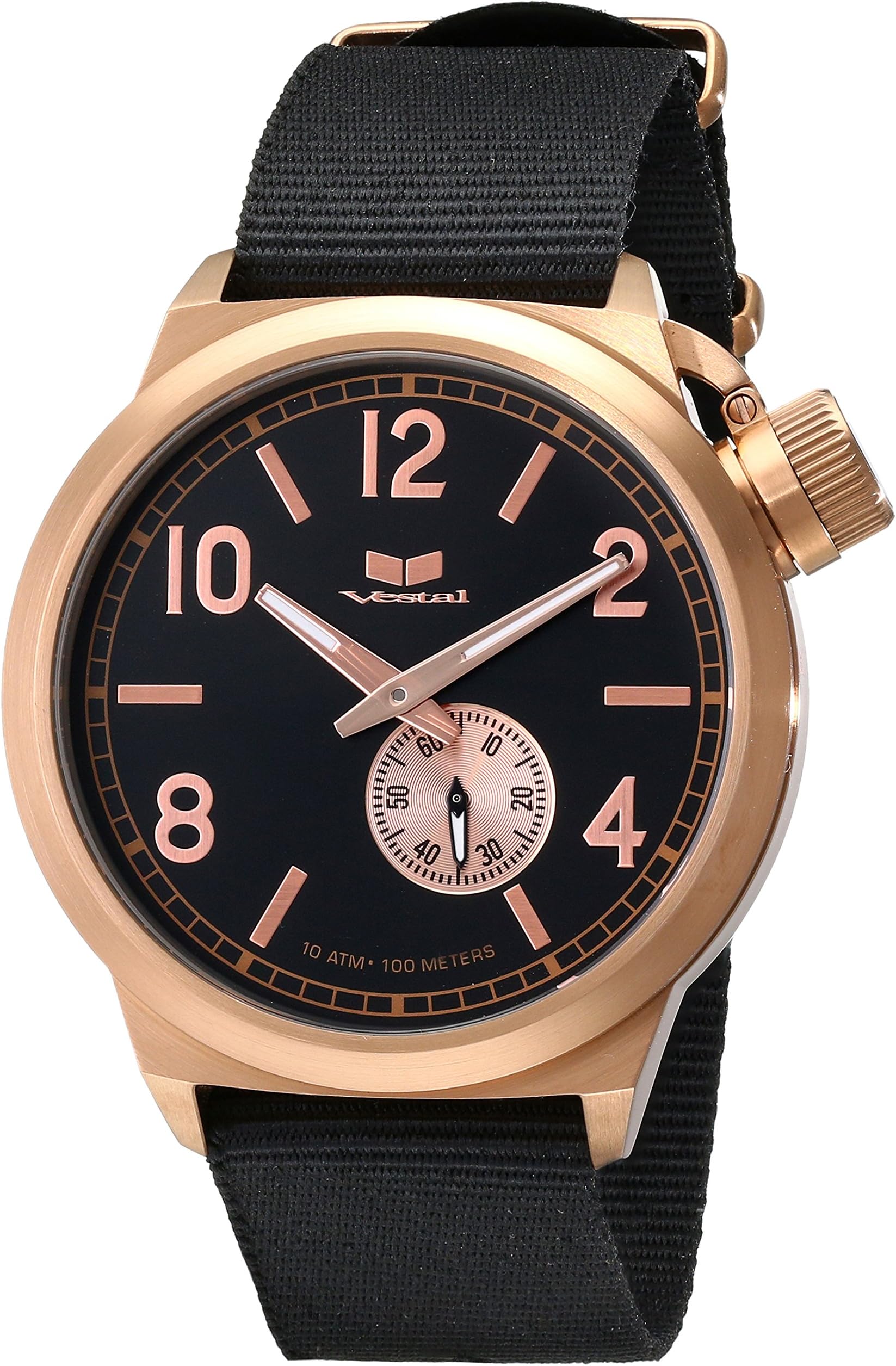 Vestal Unisex CAN3N01 Canteen Zulu Watch with Nylon Band