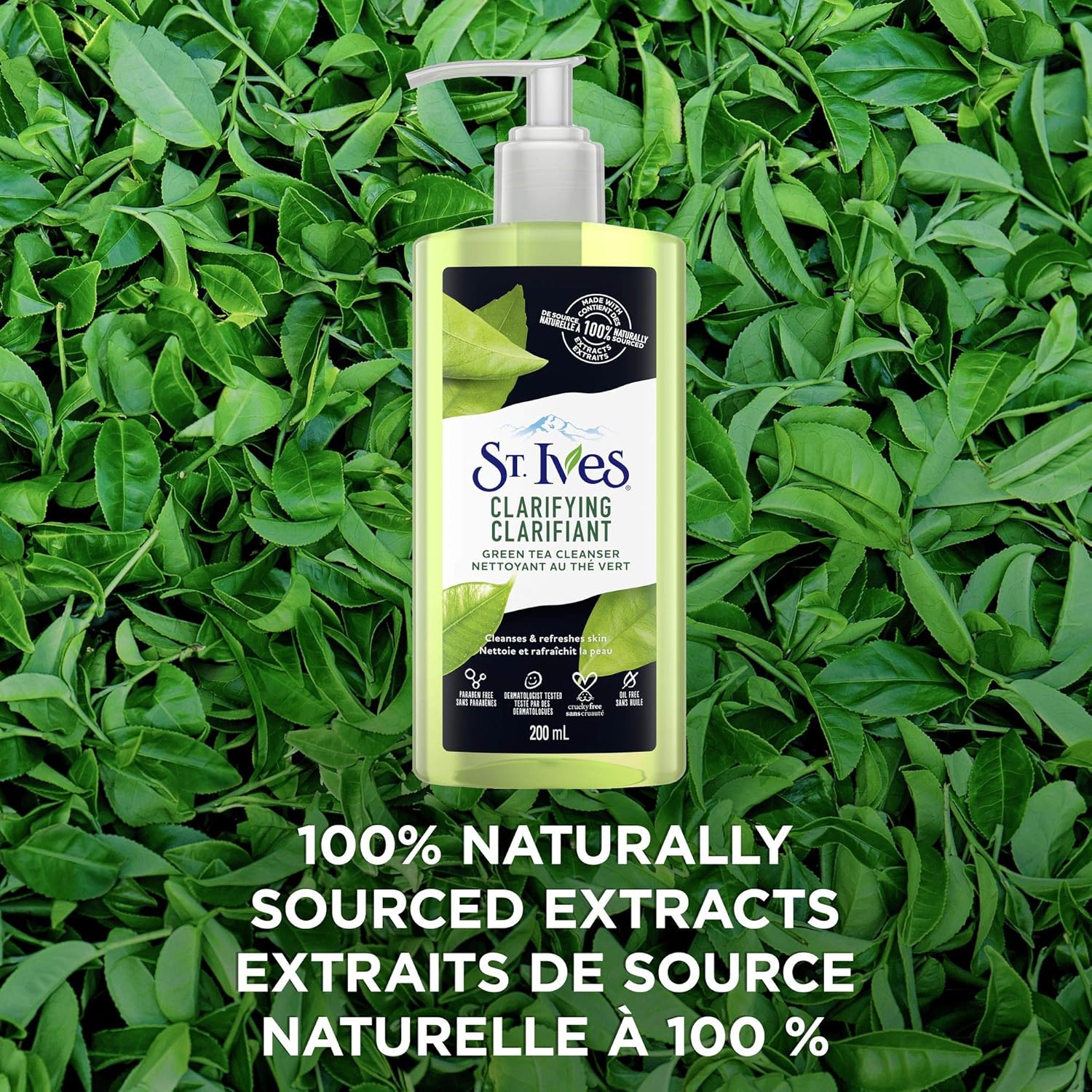 st ives clarifying green tea cleanser