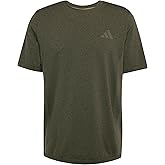 adidas Mens Train Essentials Structure Crew Neck Short Sleeve Casual Tops Casual - Green