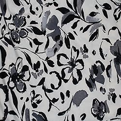 60" Wide Printed 4-Way Stretch Venezia Polyester