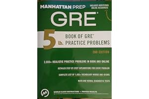 5 lb. Book of GRE Practice Problems (Manhattan Prep 5 lb Series)