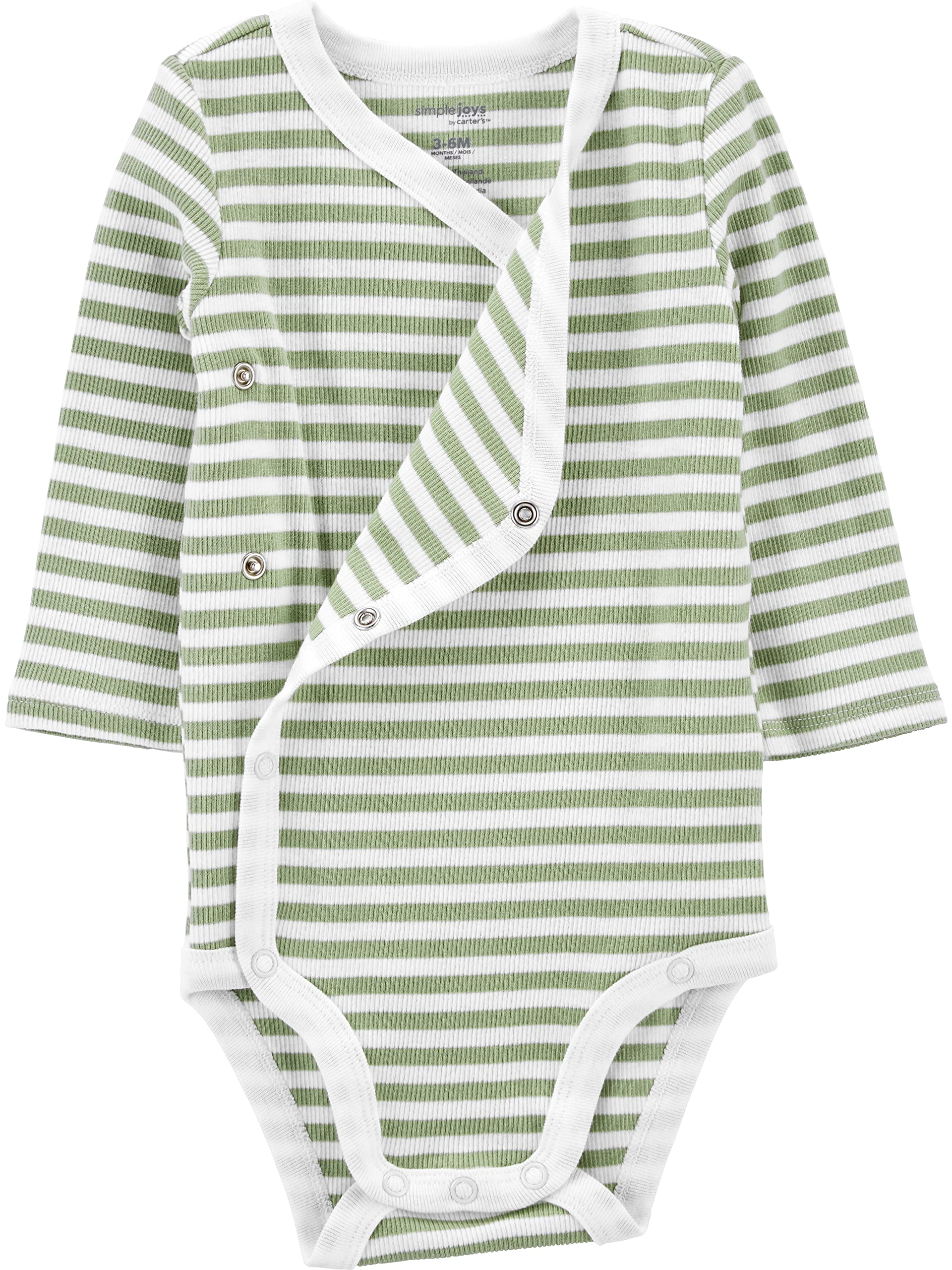 Simple Joys by Carter's unisex-baby 4-pack Side Snap Bodysuit