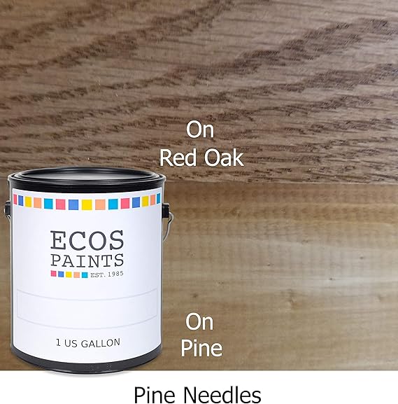 ECOS Interior Gloss Tinted Varnish, 1 Quart, Pine Needles