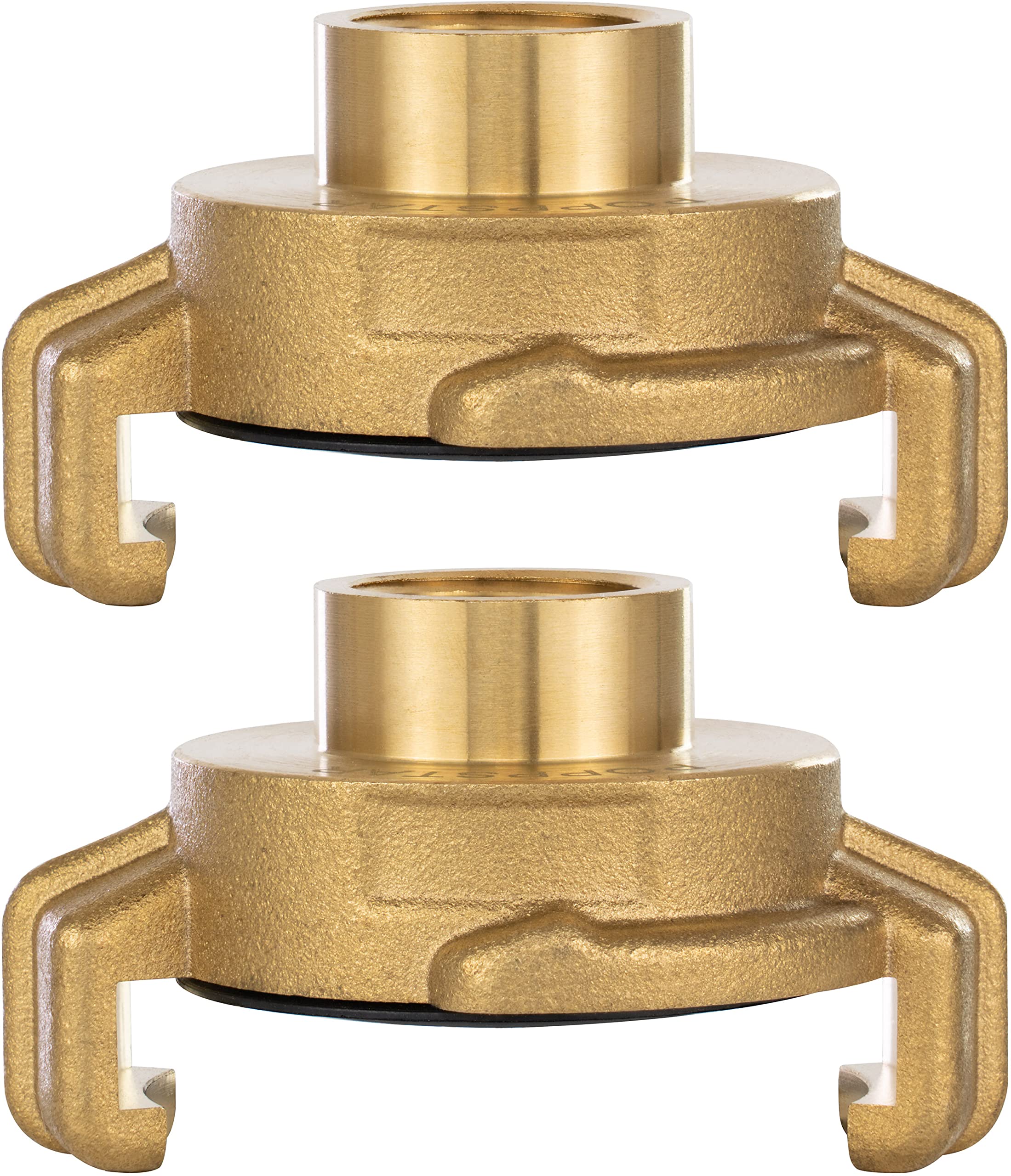 Poppstar 2X Brass Quick Coupling 3/8 inch Internal Thread (Connector 3/8 inch Thread) — image 1