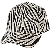 TOP HEADWEAR Zebra Print Baseball Cap