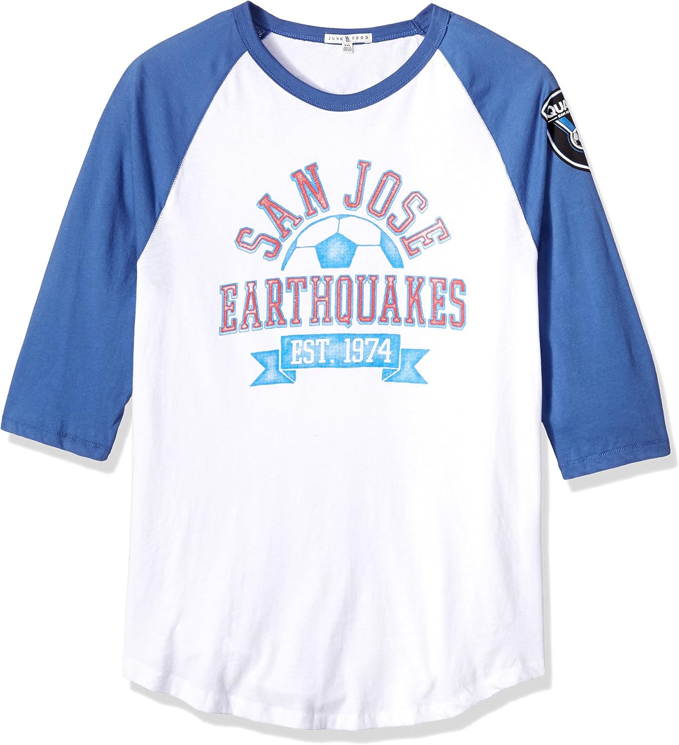 Junk Food Men's 3/4 Raglan Tee