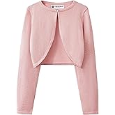 BlackButterfly Kids Long Sleeve Sparkle Cardigan Childrens Girls Shrug
