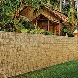 FlickBuyz Bamboo Natural Garden Peeled Reed Fence 1M x 4M view 8