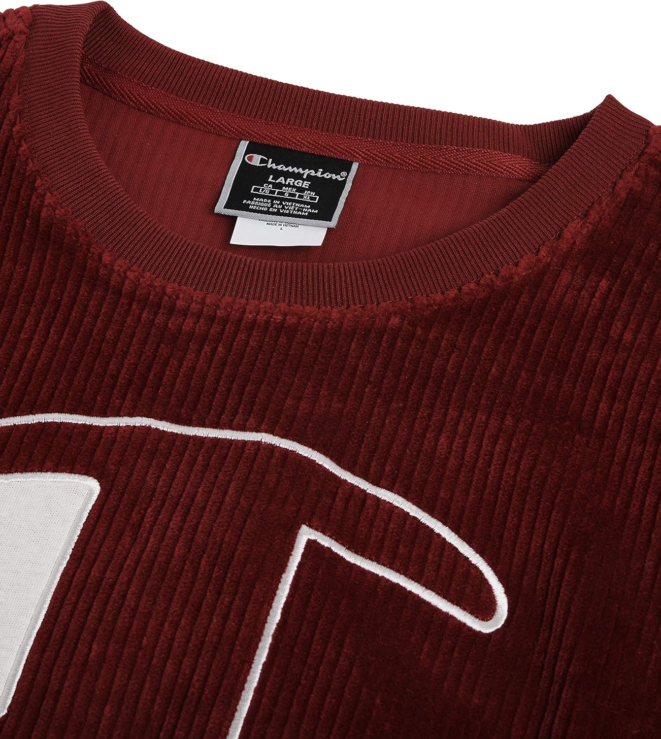 Champion LIFE Men's Corduroy Crew: Clothing