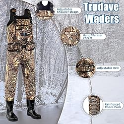 Trudave Fishing Waders for Men, Chest Waders with