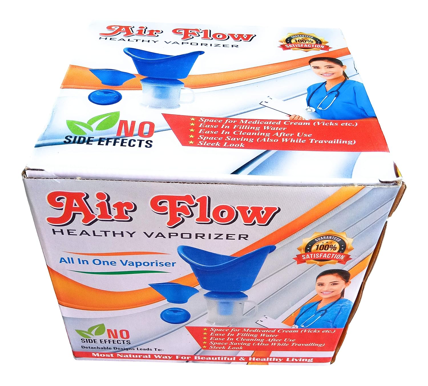 3 in 1 Steam Vaporizer, Nose Steamer, Cough Steamer, Nozzle Inhaler