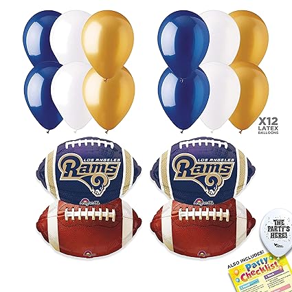 Amazon Com Los Angeles Rams Football Nfl Sports Team Party