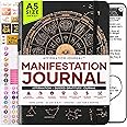 Manifestation Journal - 5 Minute Manifesting & Self Care Journal | 90-Day Undated Daily Planner for Positivity, Affirmations & Gratitude | Guided Mindfulness, Reflection | Vision Board + Stickers