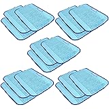 SHP-ZONE Microfiber 15-Pack, Pro-Clean Mopping Cloths for Braava Floor Mopping Robot 380 380T