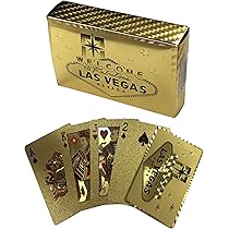 Amazon.com: LAS Vegas Transparent/Clear Plastic Playing