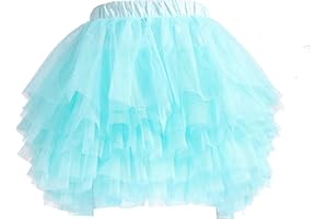 ELAMCCOR Tutu Skirt for Baby Girl Toddler 6 Layered Tulle Skirts 1-8T