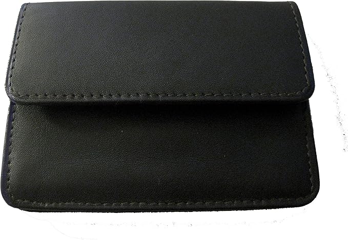 tan leather coin purse