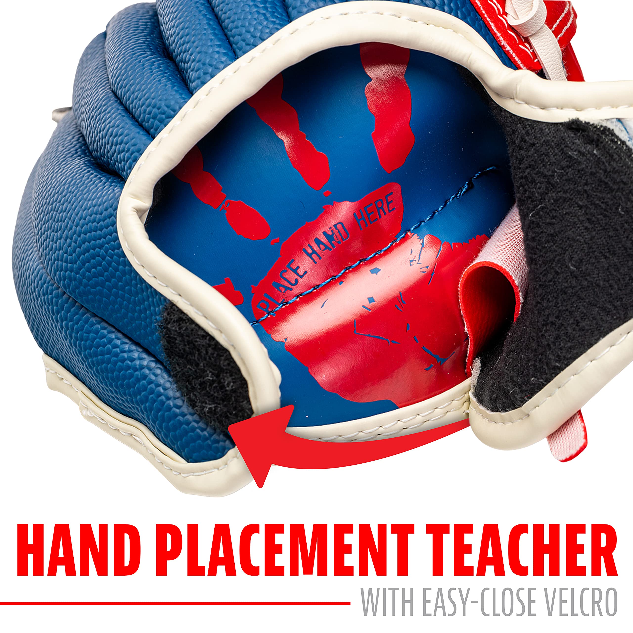Franklin Sports Air Tech Baseball Glove with Ball - Tee Ball - Soft Air Tech Foam