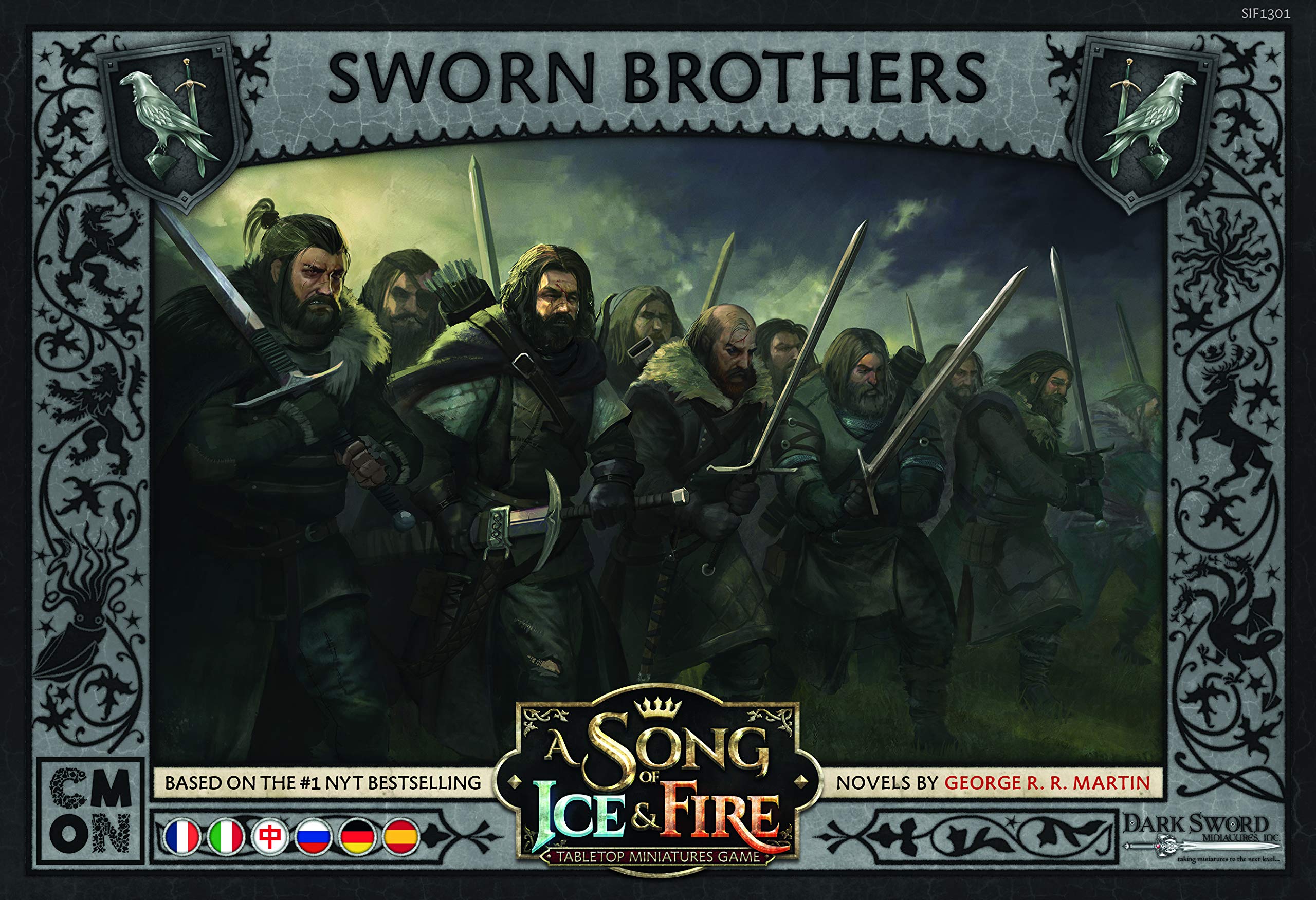 CMON, A Song of Ice & Fire - Geschworene Brüder, Expansion, Tabletop, 2 Players, Ages 14+, 45+ Minutes, German, Multilingual