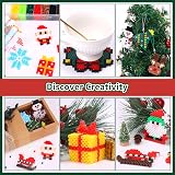Pllieay Christmas Fuse Beads Kit 4300PCS 24 Colours 5MM Iron Beads w/ Pegboards view 6